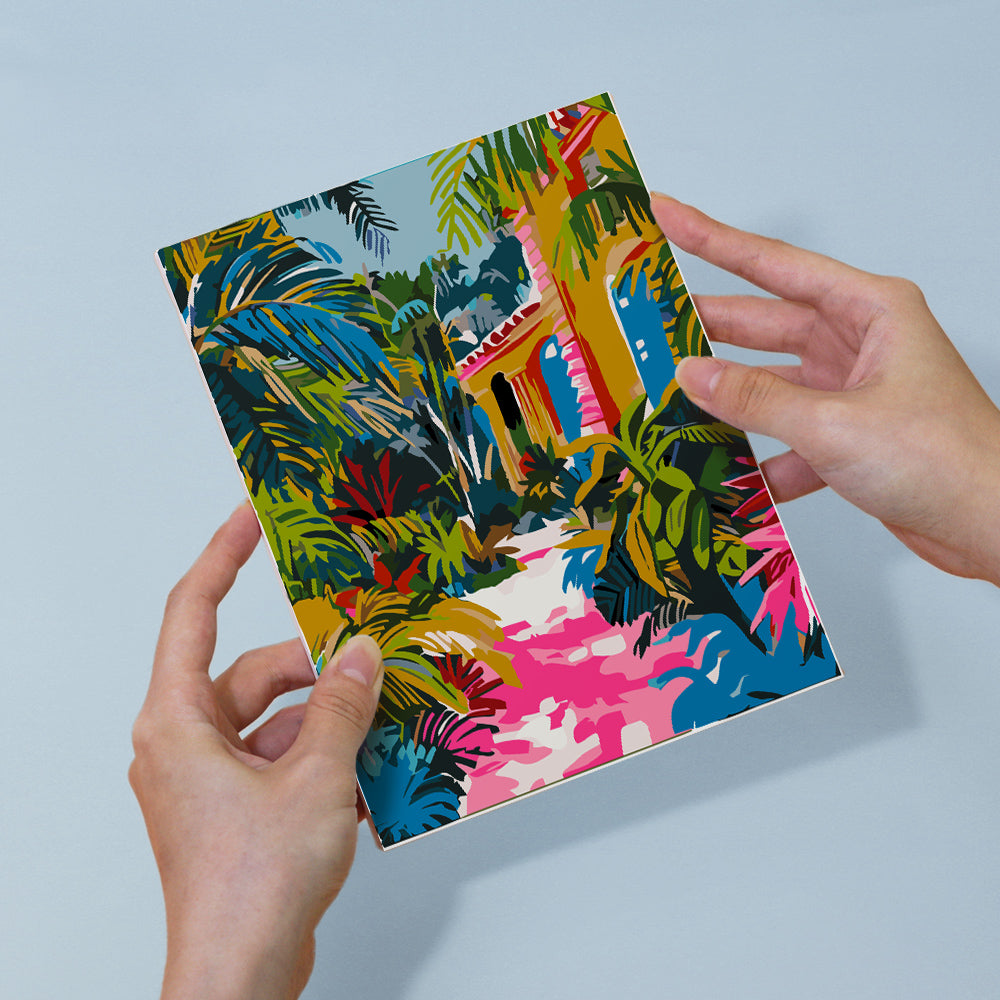 קיט מיני – מארז 6 ציורים נופי עולם צבעוניים