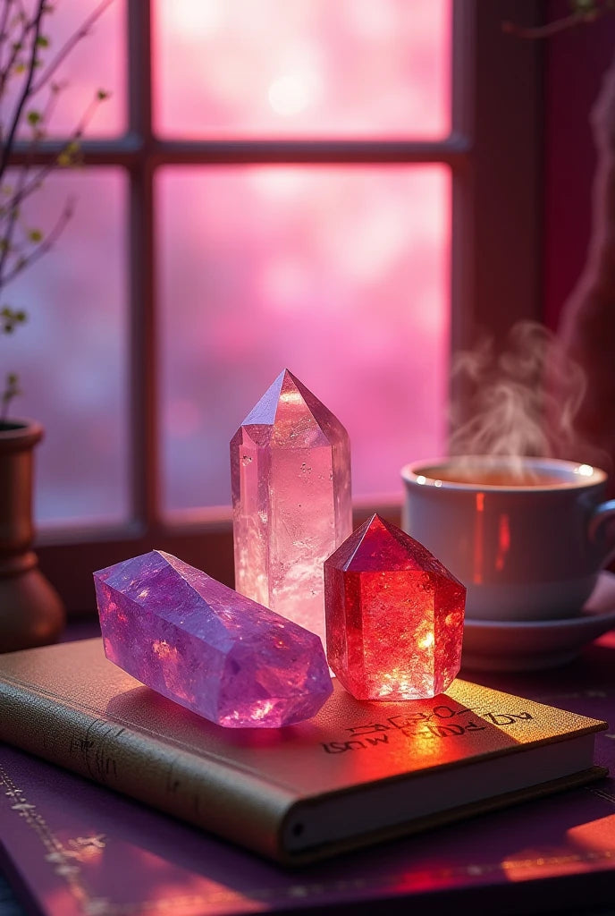 צביעה לפי מספרים – ציור קריסטלים בחלון