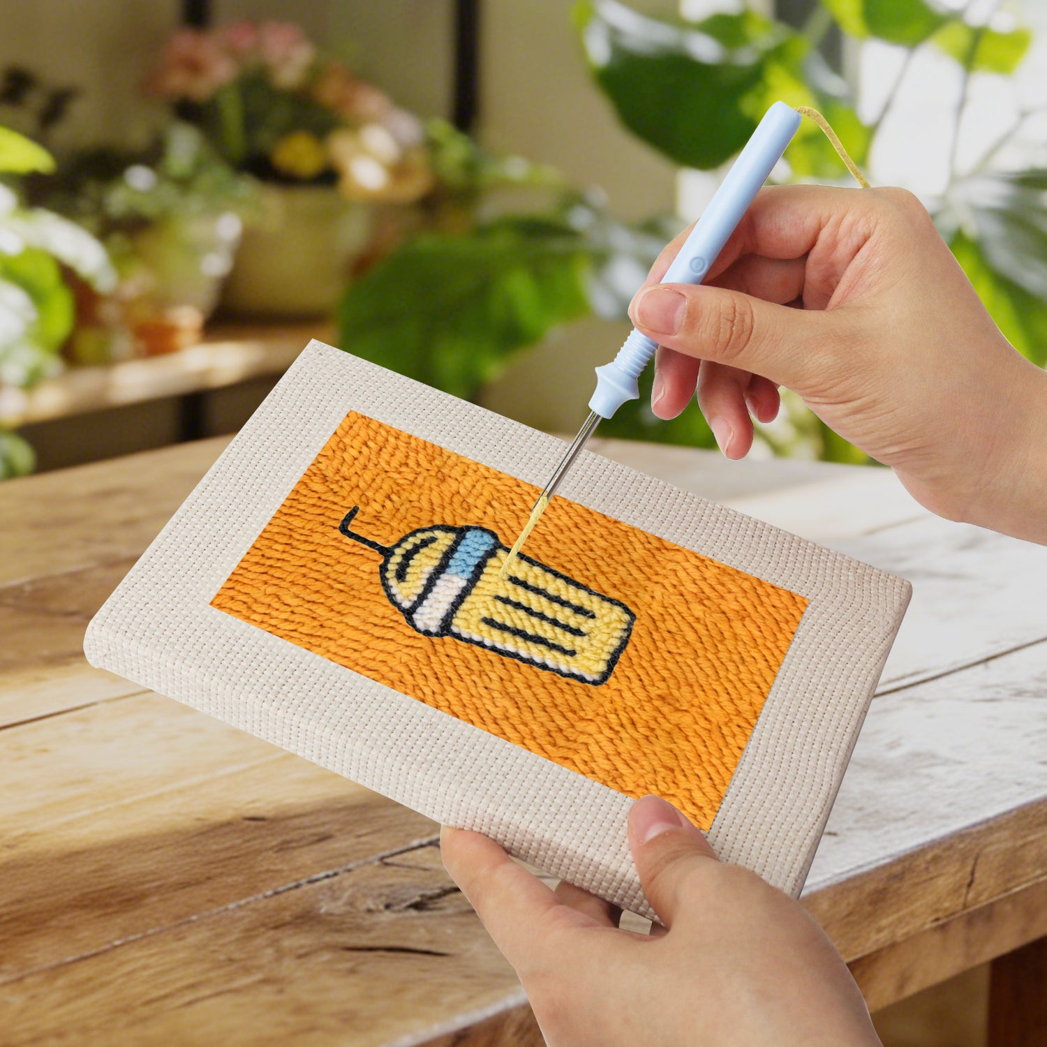 קיט רקמה DIY – אוכל מנחם