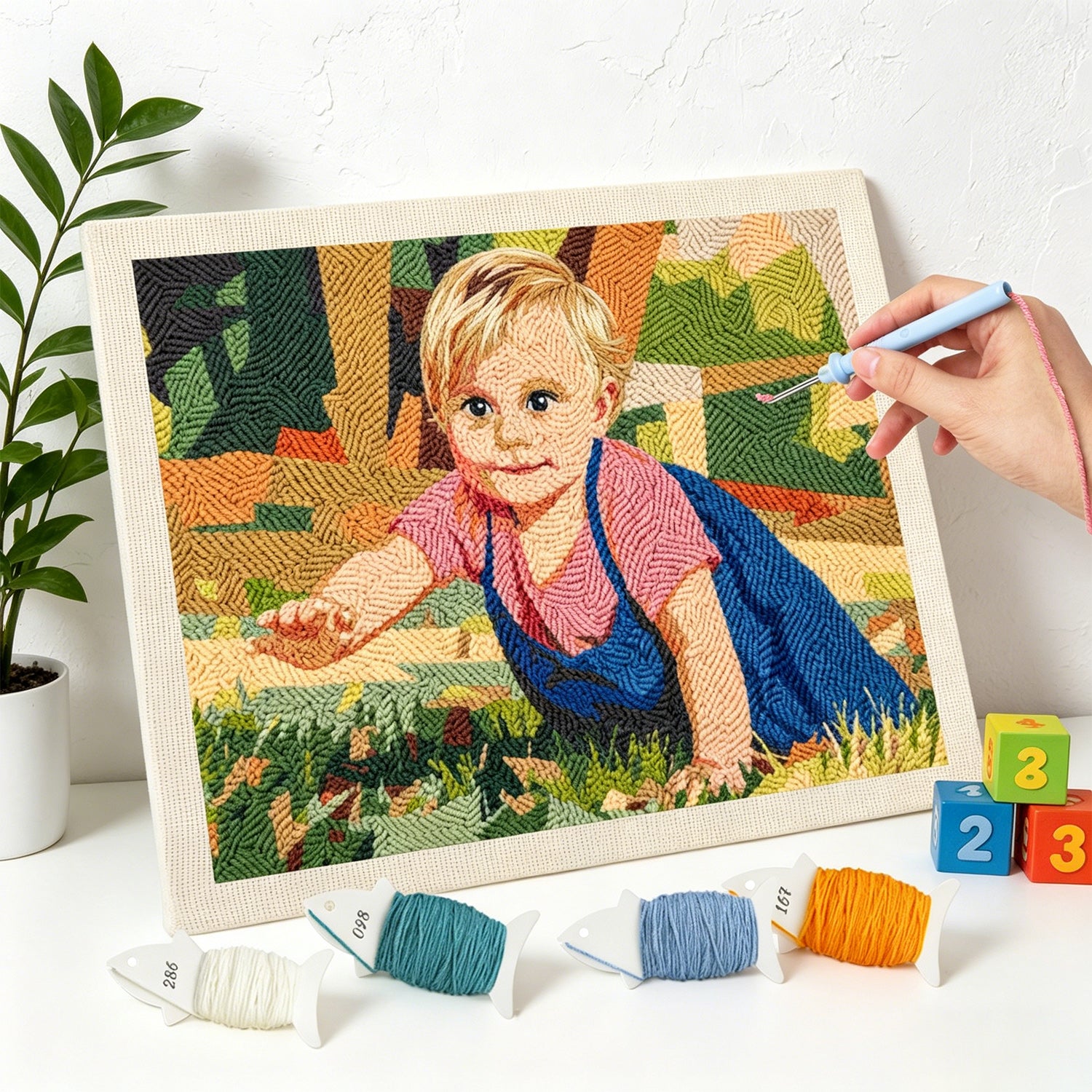 רקמה לפי מספרים – בעיצוב אישי