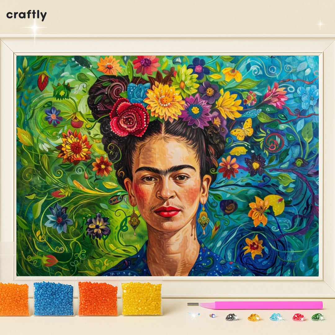 ציור יהלומים – פרידה קאלו