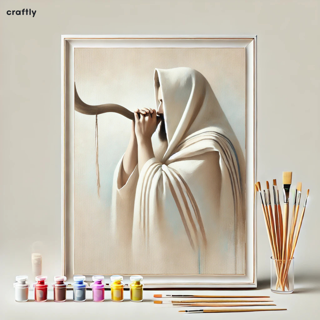 צביעה לפי מספרים -חיבור בין שמיים לארץ