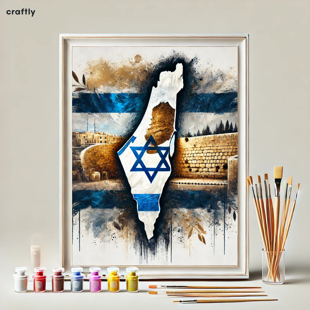 צביעה לפי מספרים - ישראל אמונה ונצח