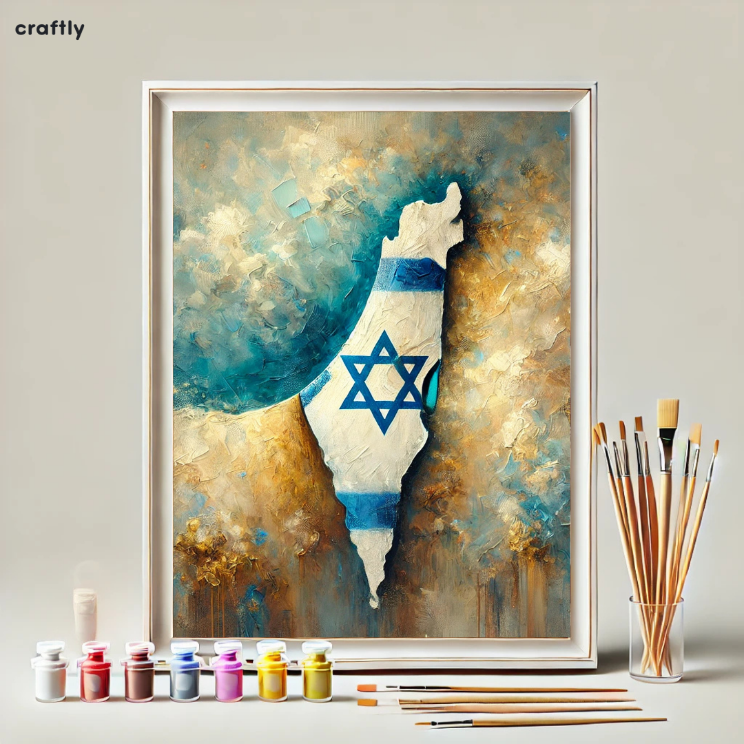 צביעה לפי מספרים - מדינת ישראל