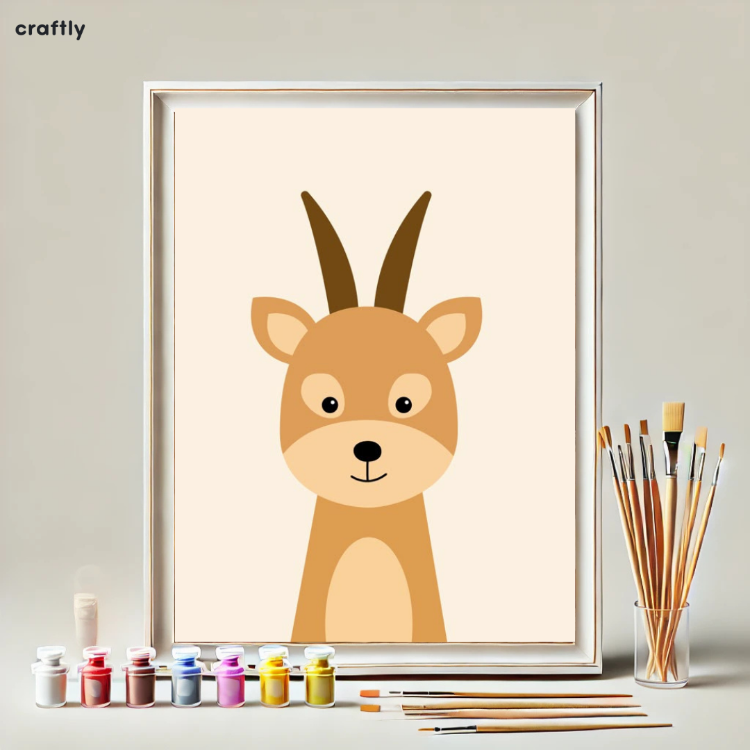 צביעה לפי מספרים - צבי חמוד