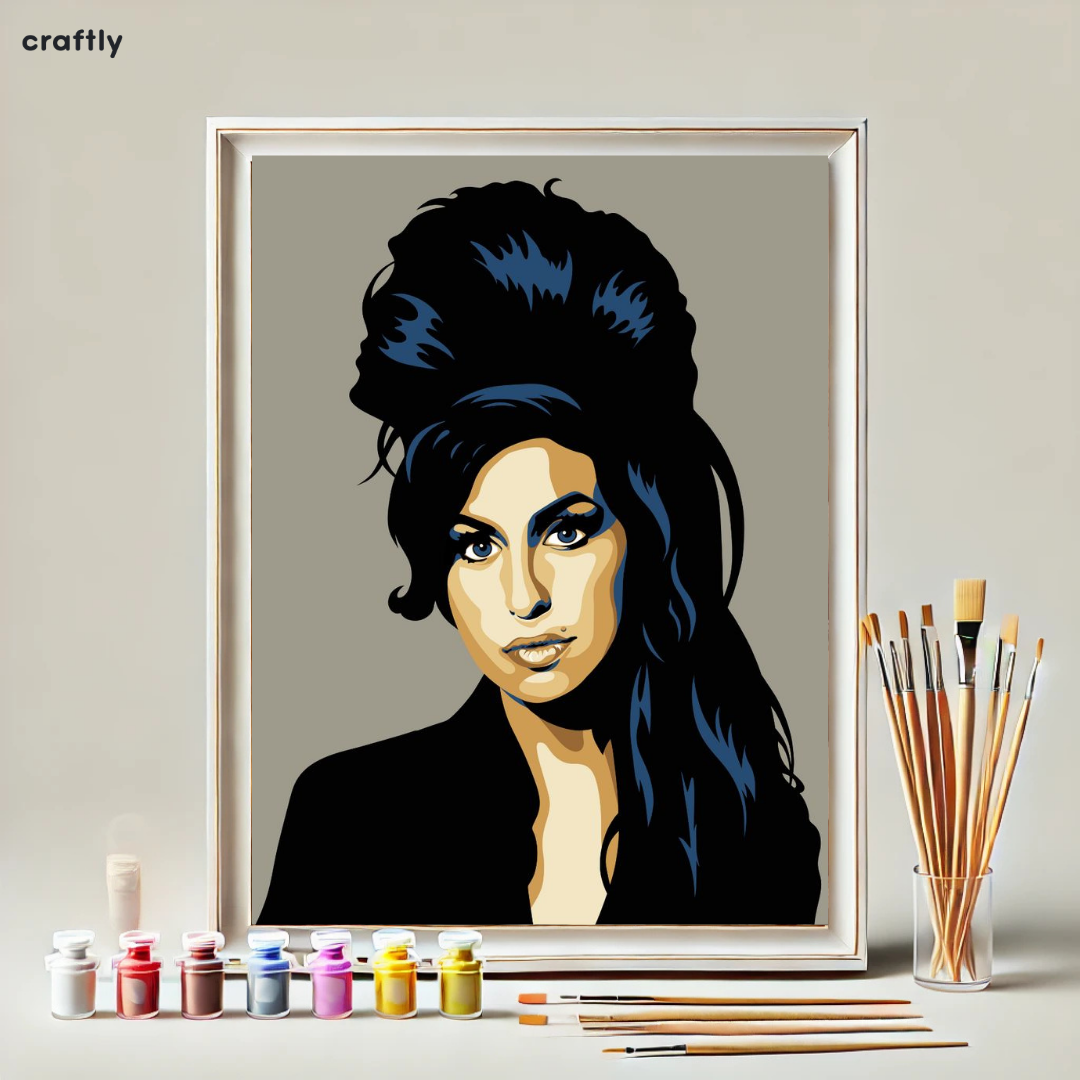 צביעה לפי מספרים - ציור איימי ויינהאוס