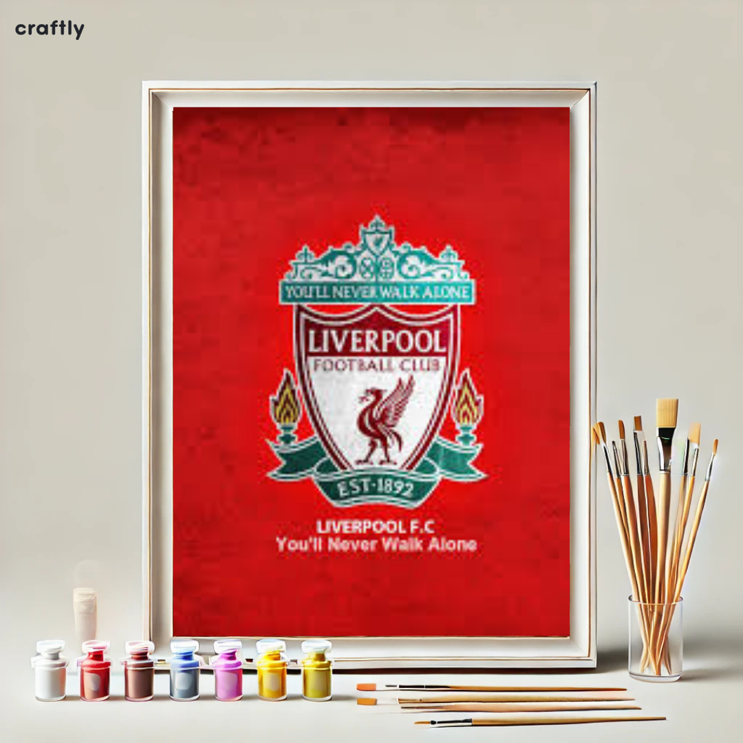 צביעה לפי מספרים - ציור ליברפול