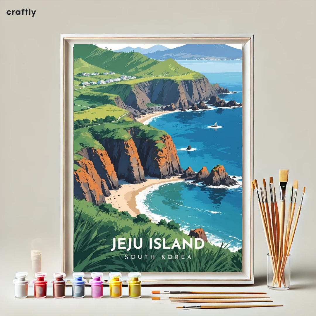 צביעה לפי מספרים - קוריאה הדרומית