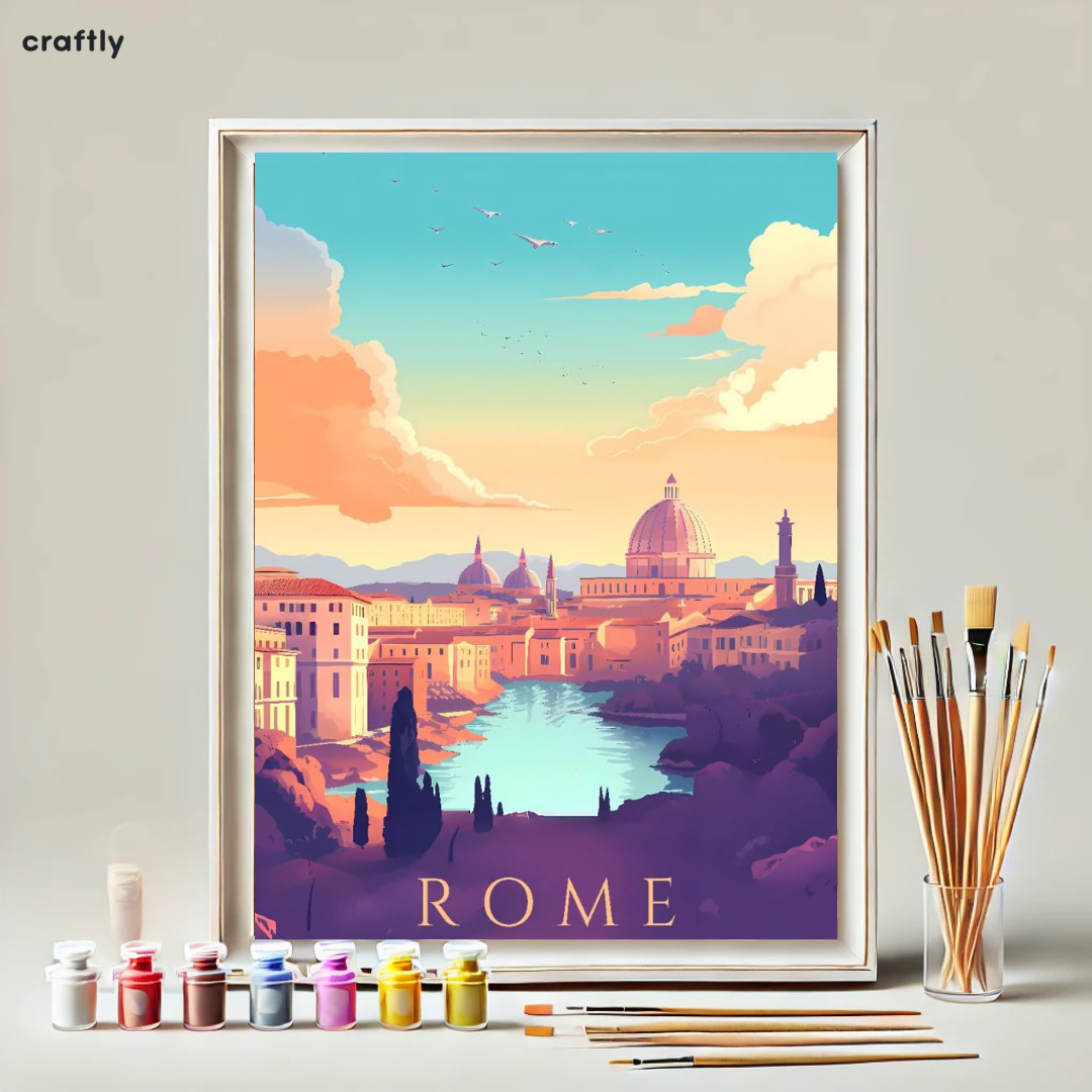 צביעה לפי מספרים - רומא