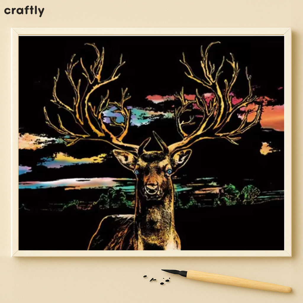 דפי גירוד קסם – אייל בליל צבעוני