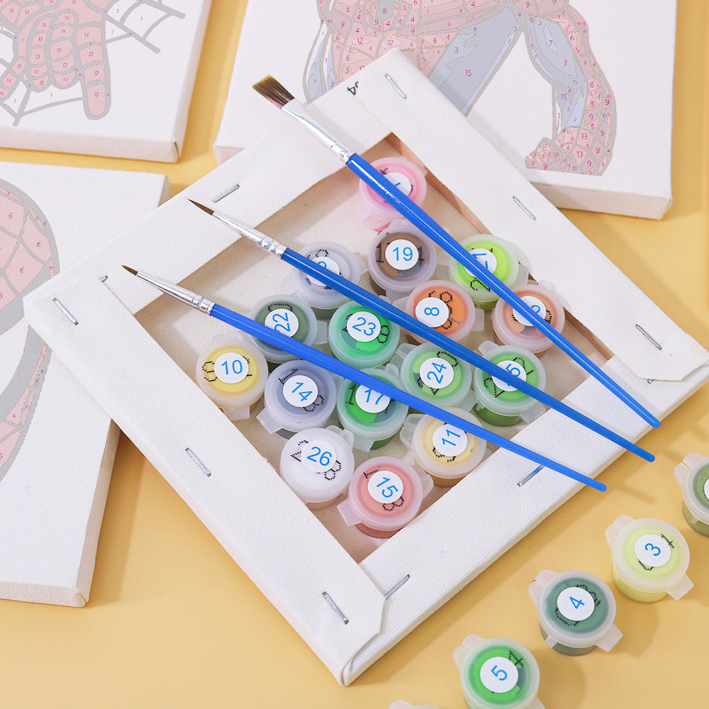 קיט מיני לילדים – מארז 6 ציורי ספיידרמן