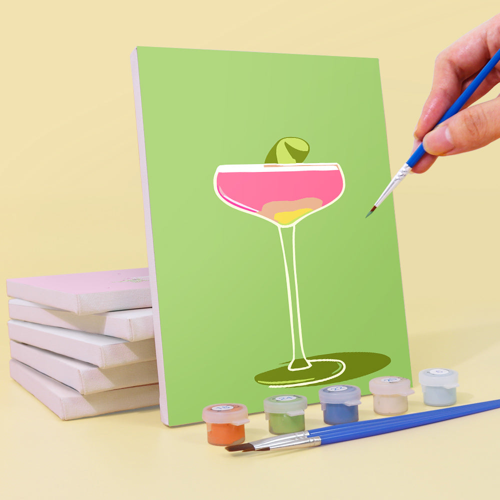 קיט מיני – מארז 6 ציורי קוקטיילים צבעוניים