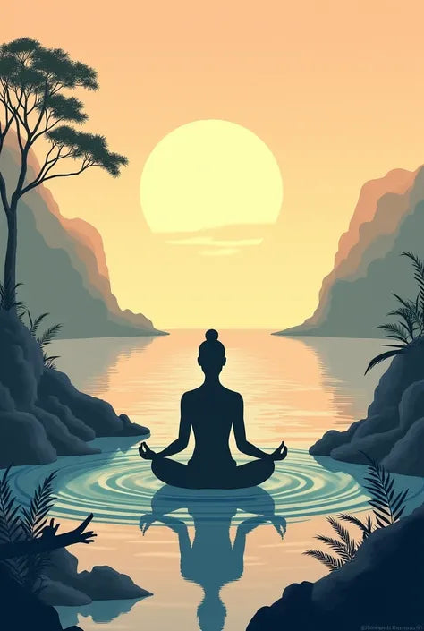 צביעה לפי מספרים – השתקפות של שקט