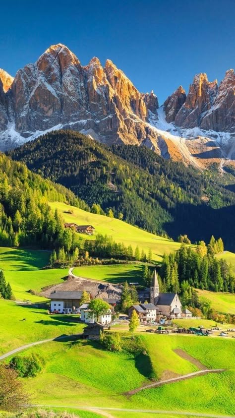 צביעה לפי מספרים - נוף הרים קסום