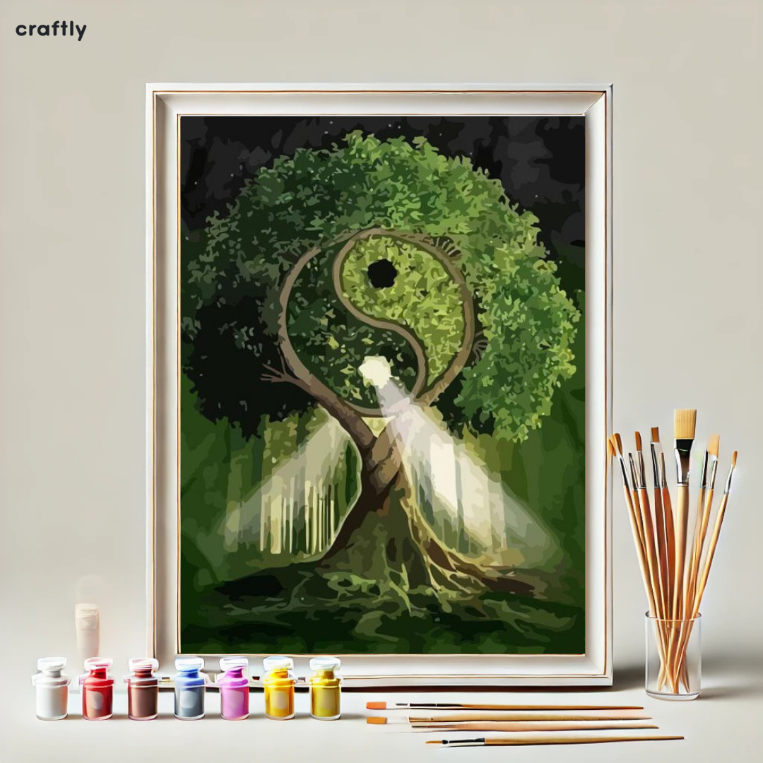 צביעה לפי מספרים - איזון הטבע