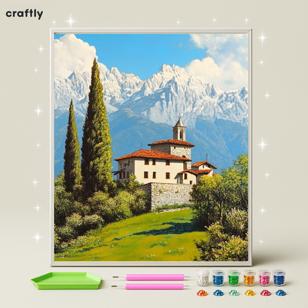 ציור יהלומים - בית בהרים