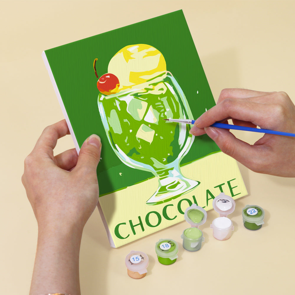 קיט מיני – מארז 6 ציורי קינוחים ושתייה מתוקה