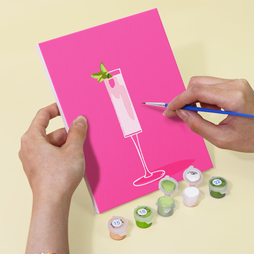 קיט מיני – מארז 6 ציורי קוקטיילים צבעוניים