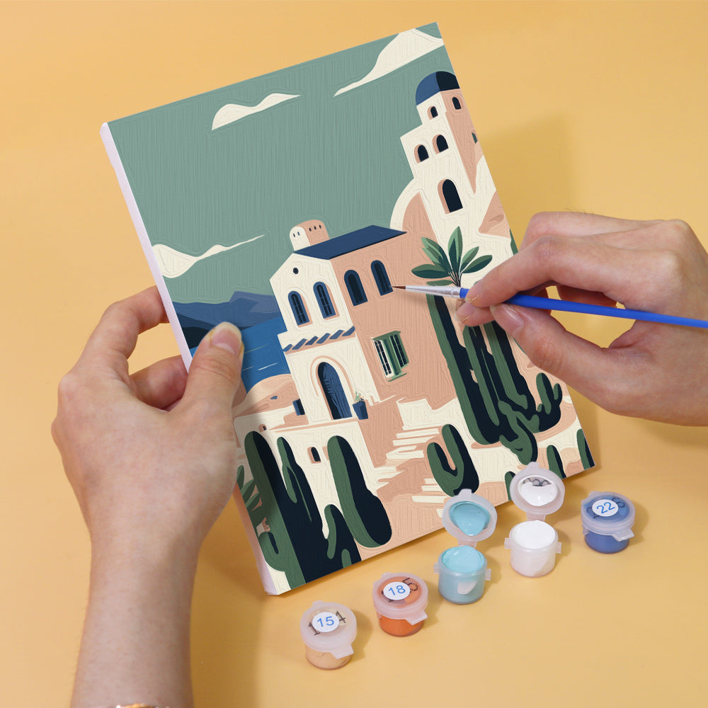 קיט מיני – מארז 6 ציורי ערים קסומות בעולם