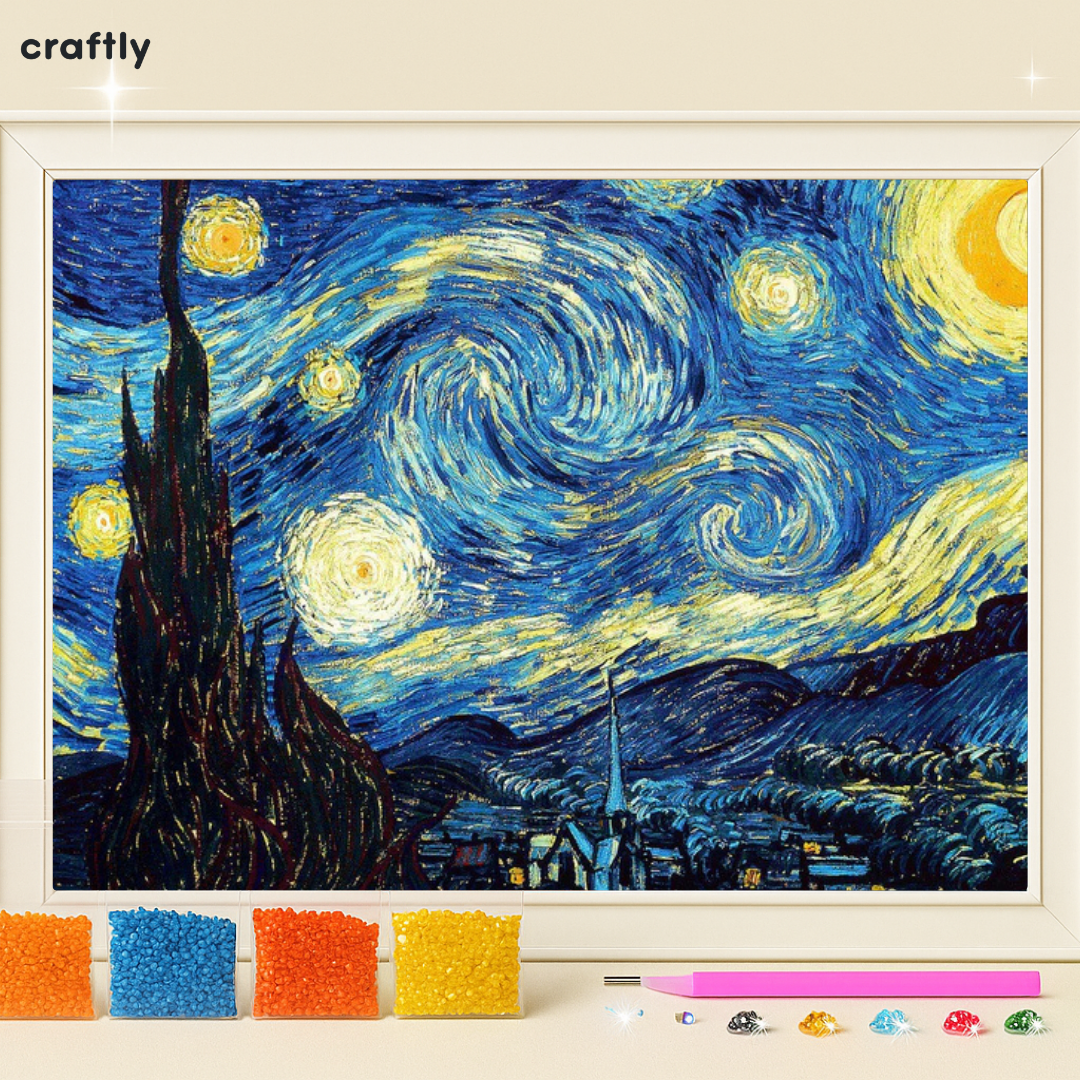 ציור יהלומים – ליל כוכבים