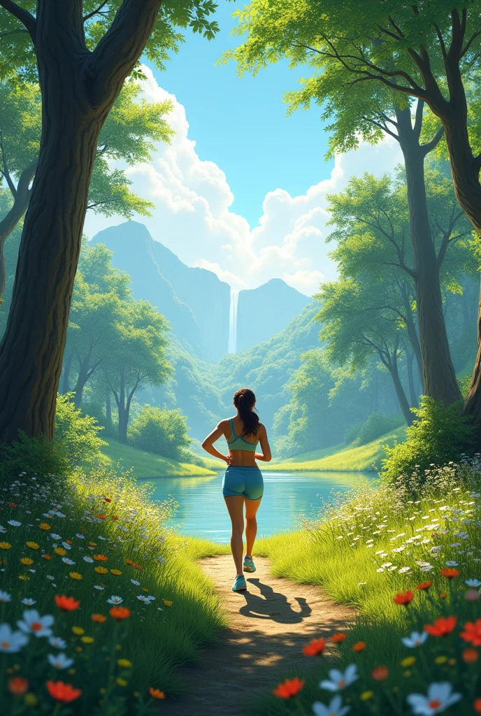 צביעה לפי מספרים – הליכה של בוקר