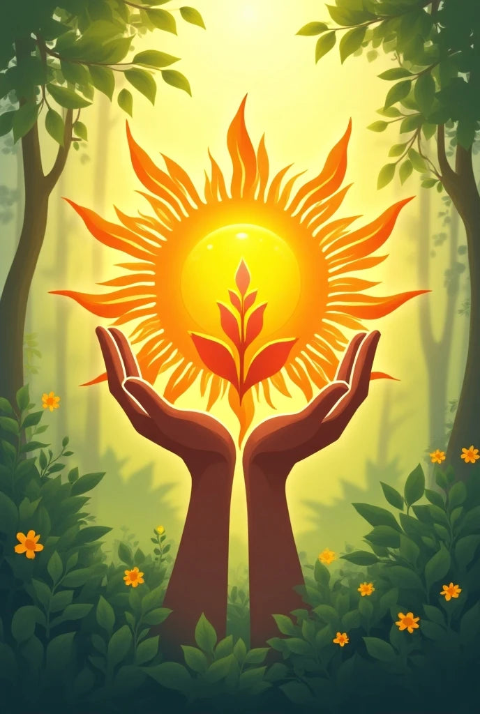 צביעה לפי מספרים - ציור שמש מרפאה