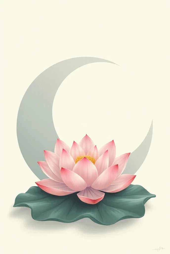 צביעה לפי מספרים - ציור פרח ירח