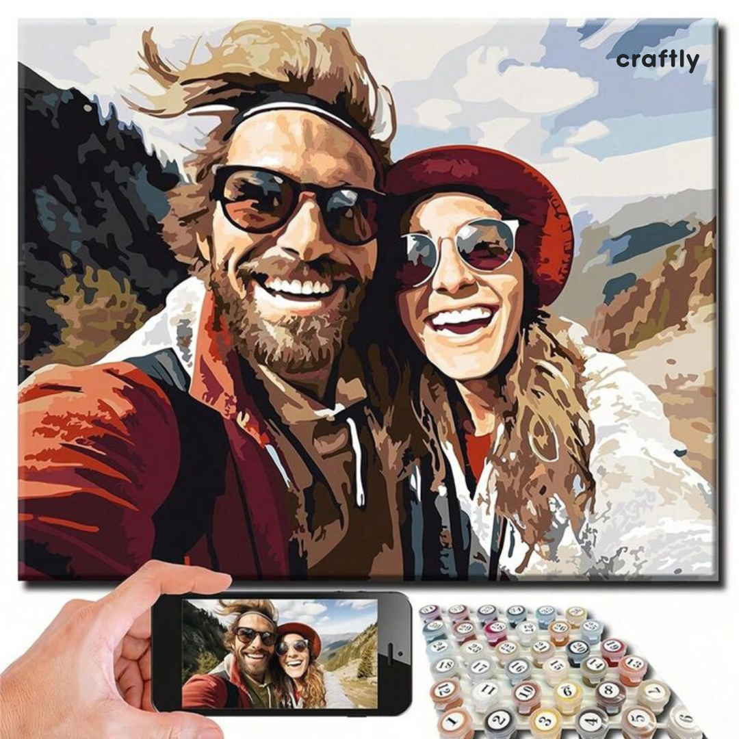 צביעה לפי מספרים בעיצוב אישי