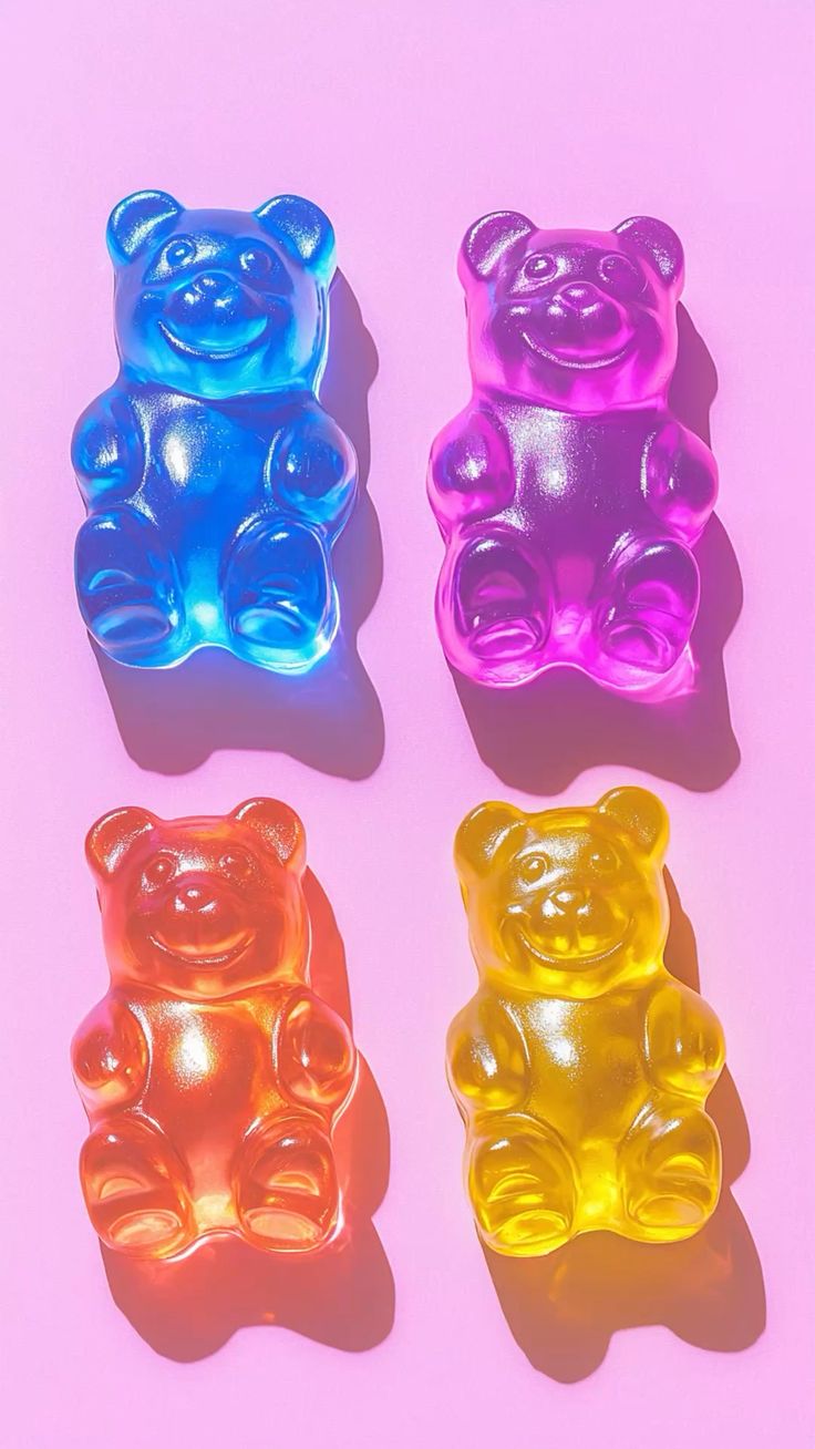 צביעה לפי מספרים - ציור דובוני גומי צבעוניים