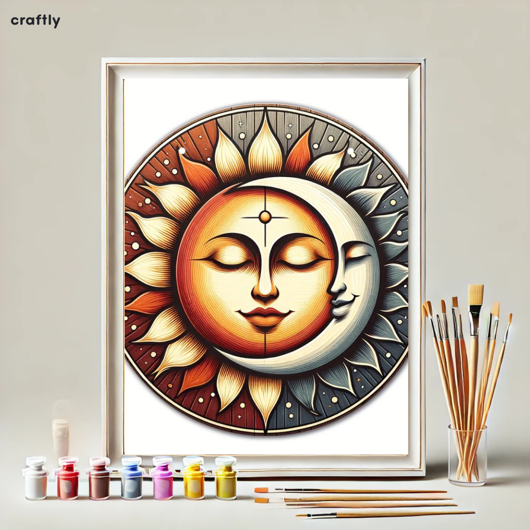 צביעה לפי מספרים – ציור חיבור קוסמי