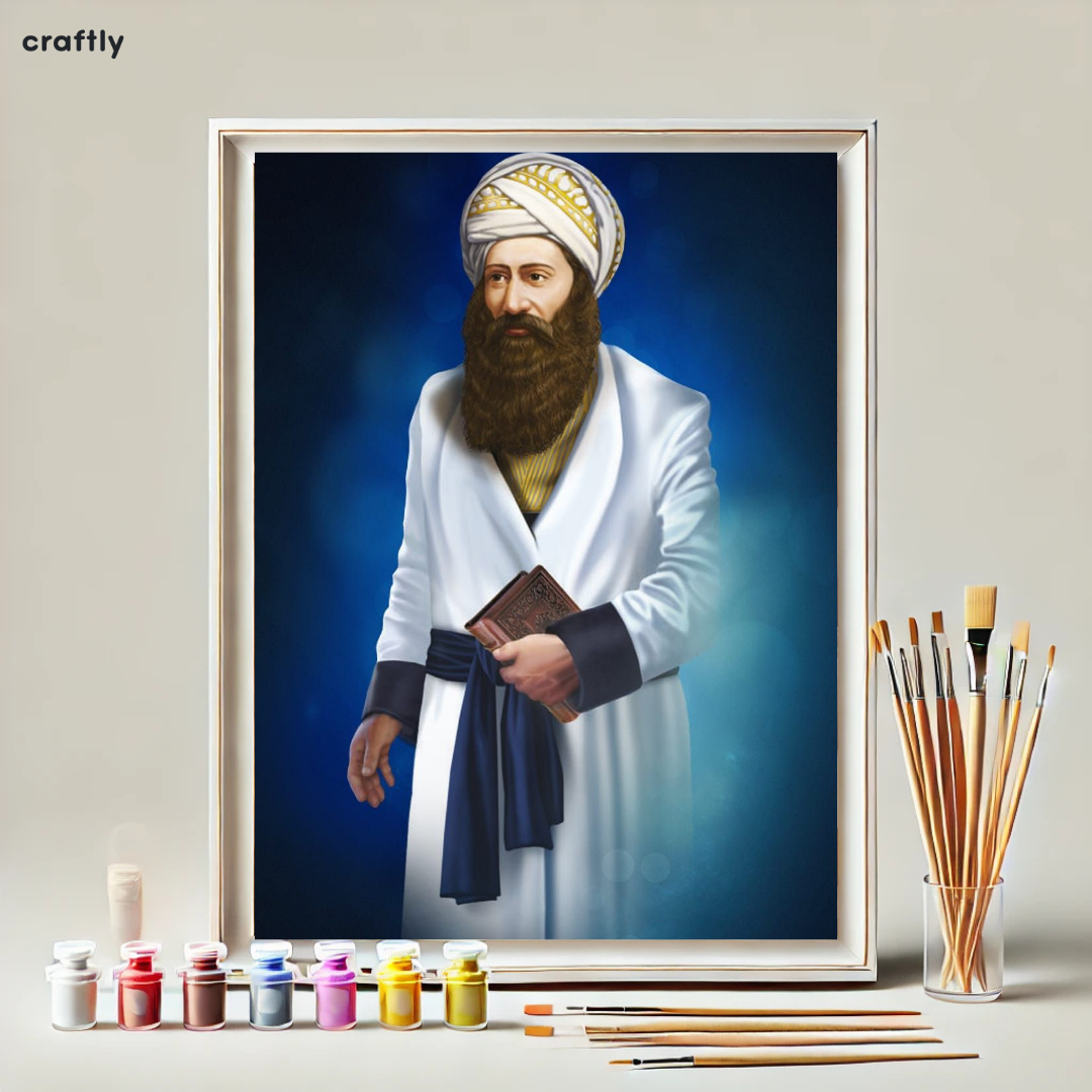 צביעה לפי מספרים - הבן איש חי