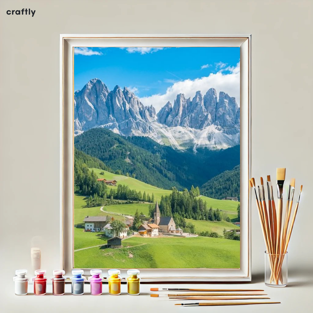 צביעה לפי מספרים - פסגת החלומות