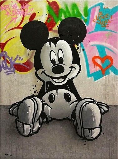 צביעה לפי מספרים - ציור מיקי בשחור לבן