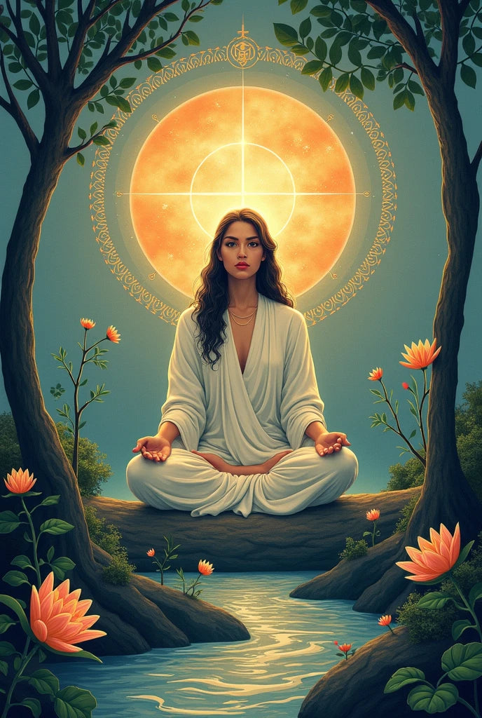 צביעה לפי מספרים - ציור מעגל האור