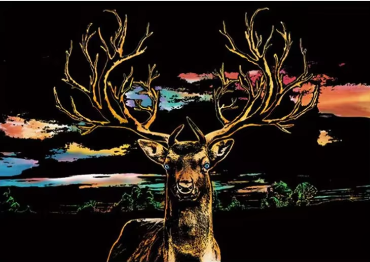 דפי גירוד קסם – אייל בליל צבעוני