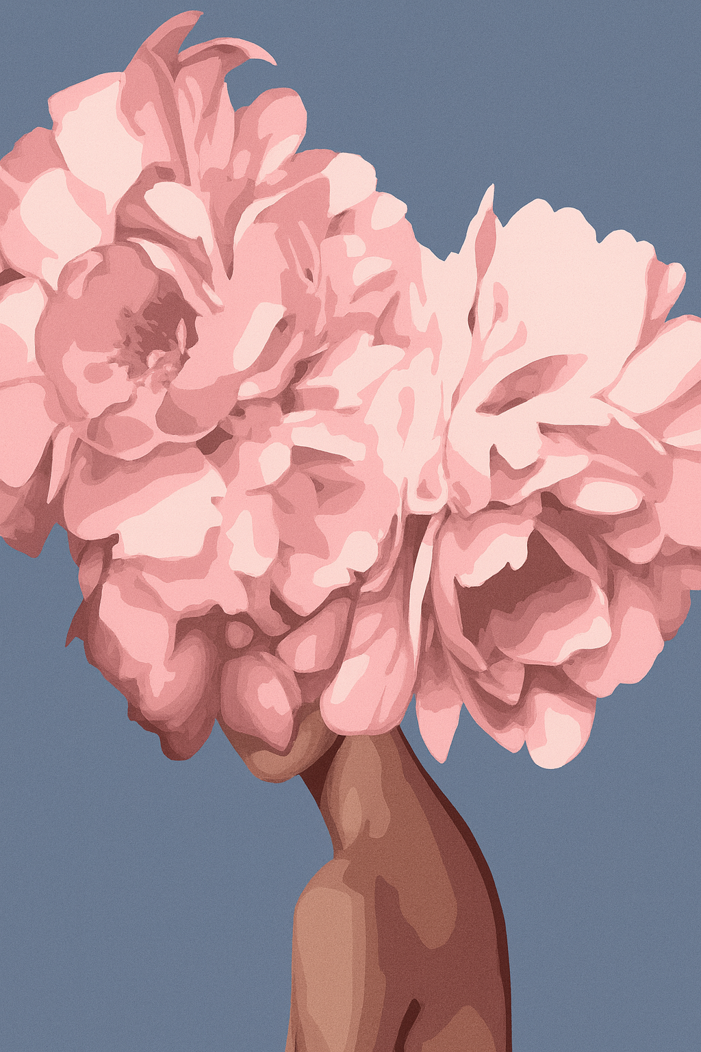 קיט מיני – מארז 6 ציורים נשים עם כתרים פרחוניים