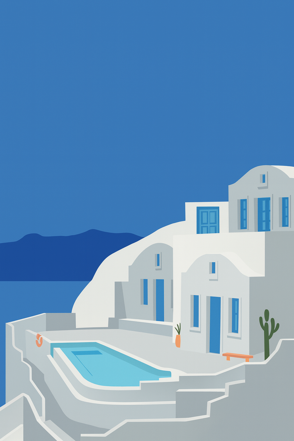 קיט מיני – מארז 6 ציורים השראה ים תיכונית וקיץ