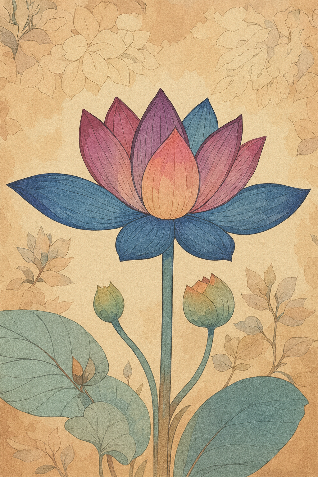 קיט מיני – מארז 6 ציורים טבע קסום ובעלי חיים