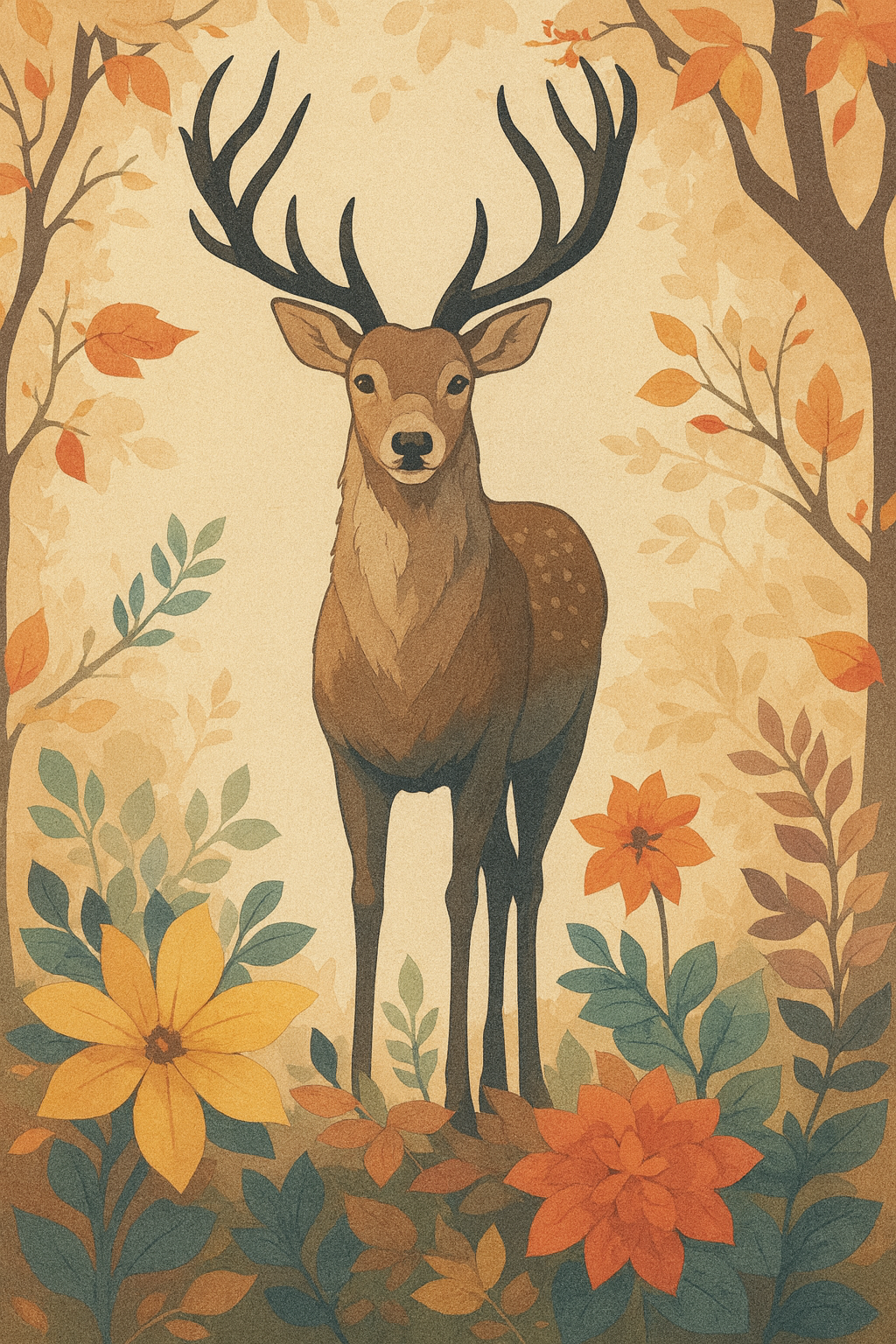 קיט מיני – מארז 6 ציורים טבע קסום ובעלי חיים