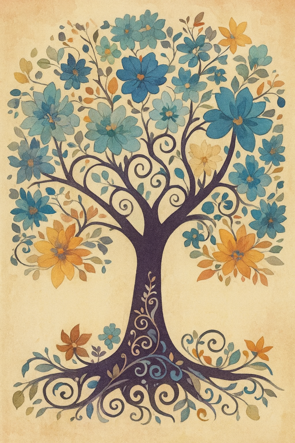 קיט מיני – מארז 6 ציורים טבע קסום ובעלי חיים