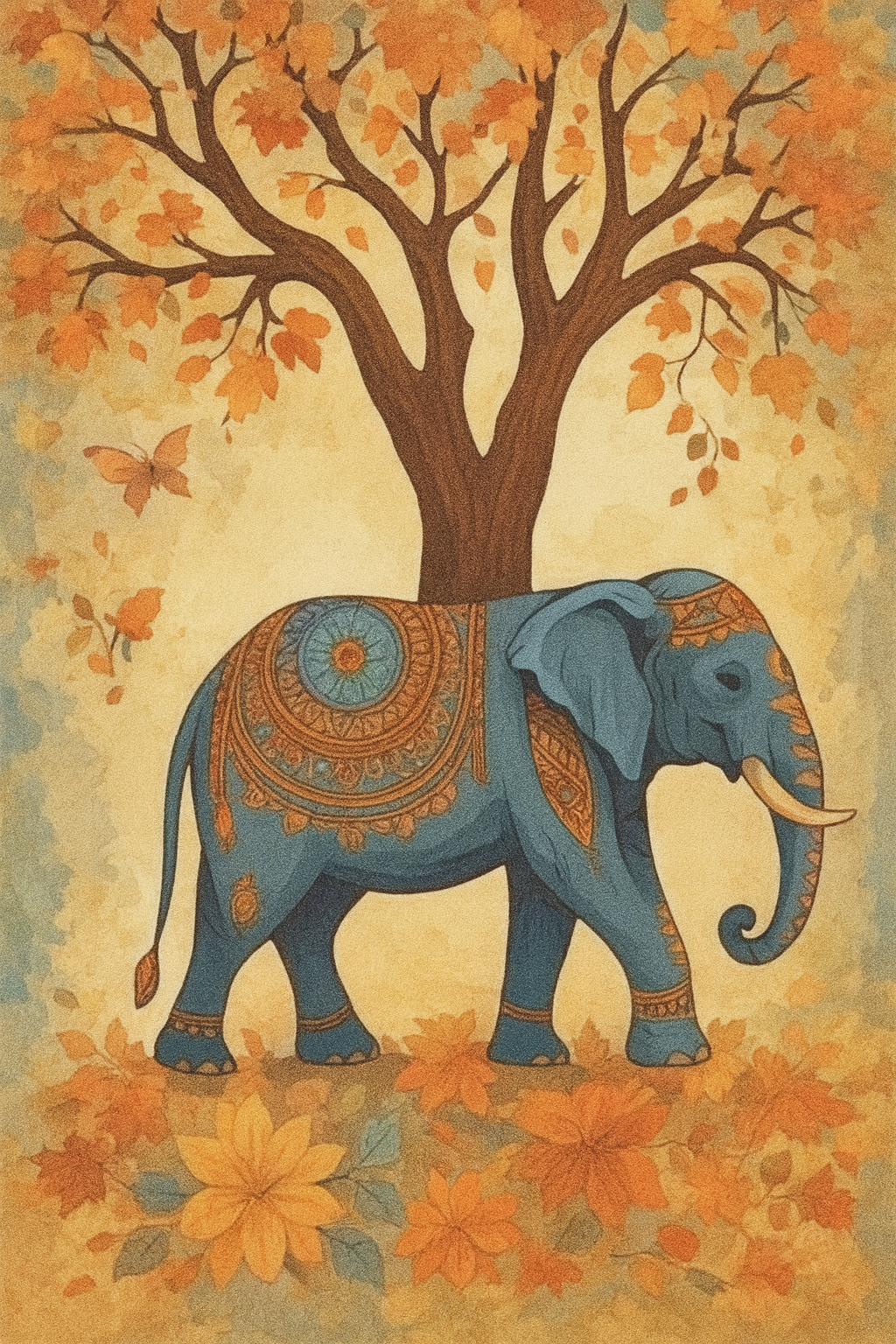 קיט מיני – מארז 6 ציורים טבע קסום ובעלי חיים