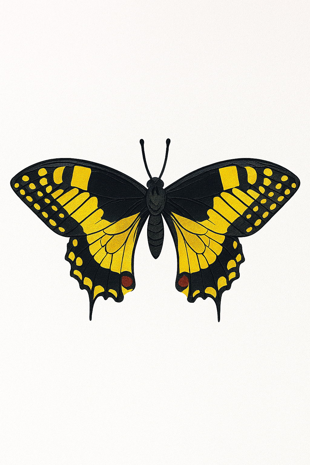 קיט מיני – מארז 6 ציורים פרפרים צבעוניים