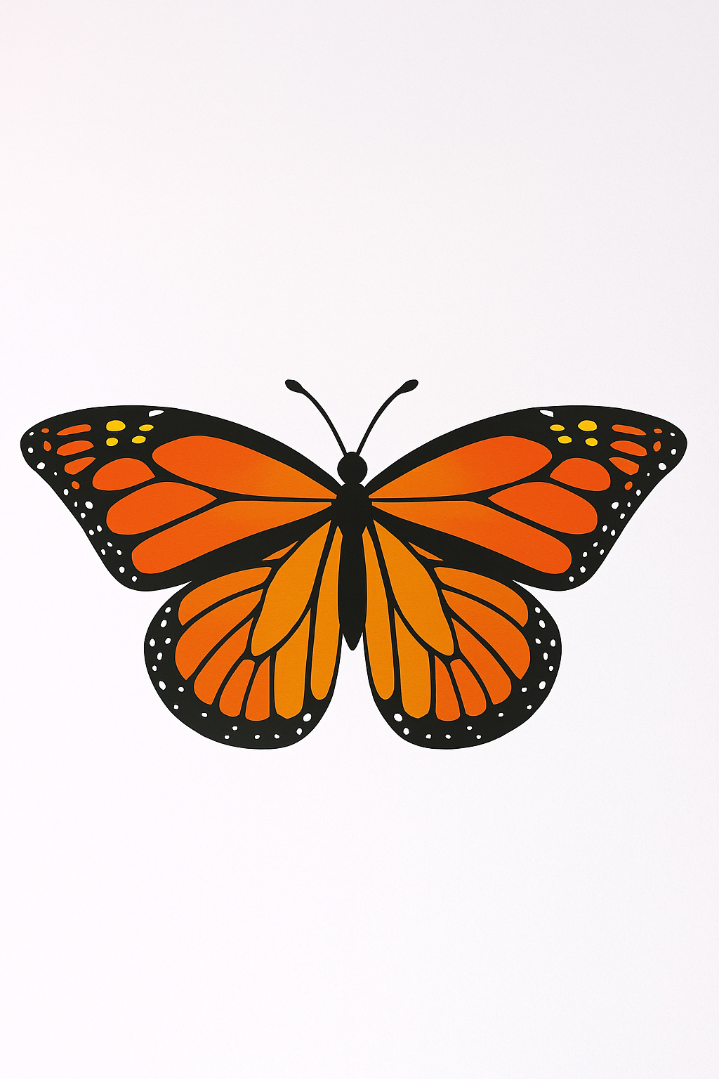 קיט מיני – מארז 6 ציורים פרפרים צבעוניים