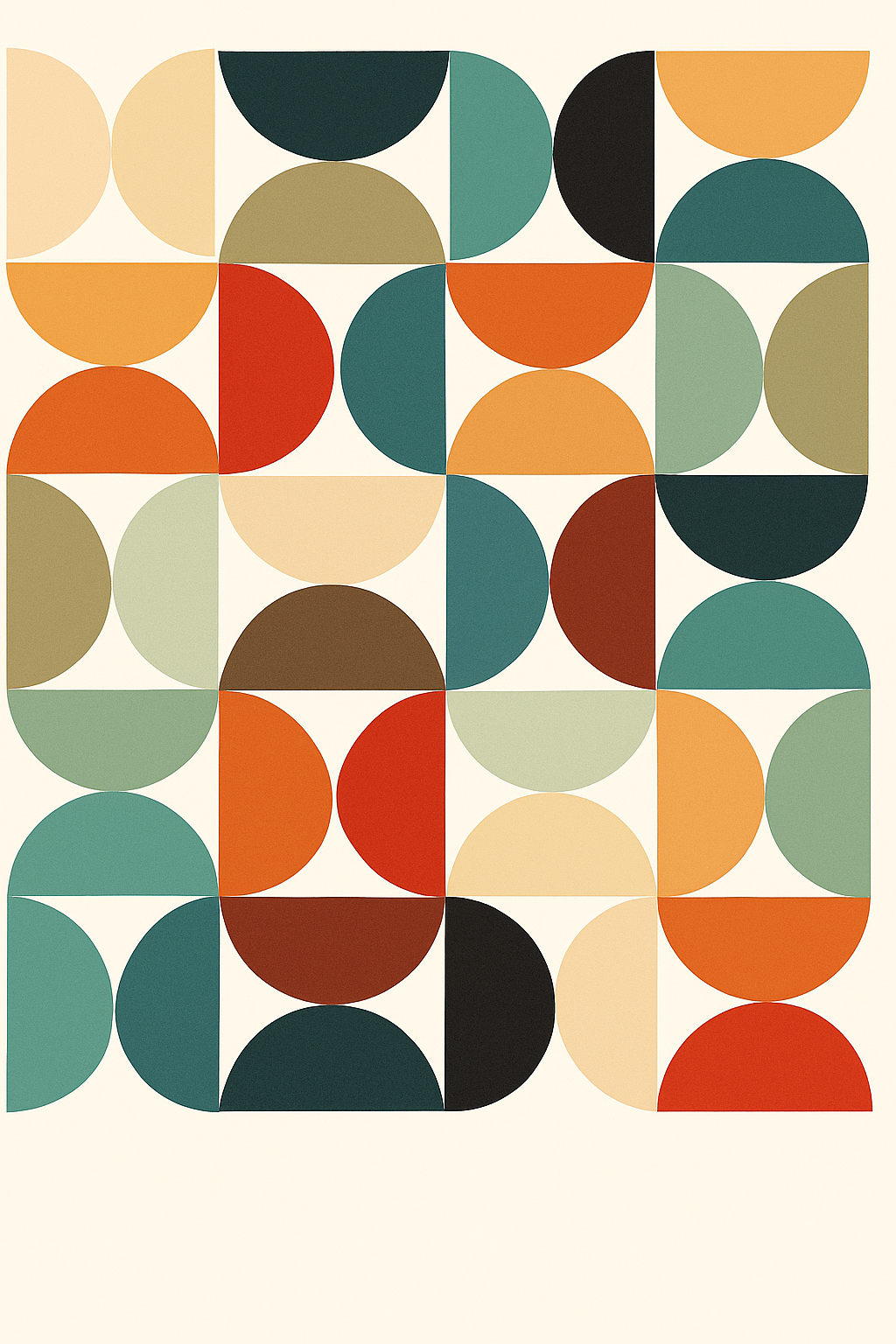 קיט מיני – מארז 6 ציורים אמנות גיאומטרית מודרנית