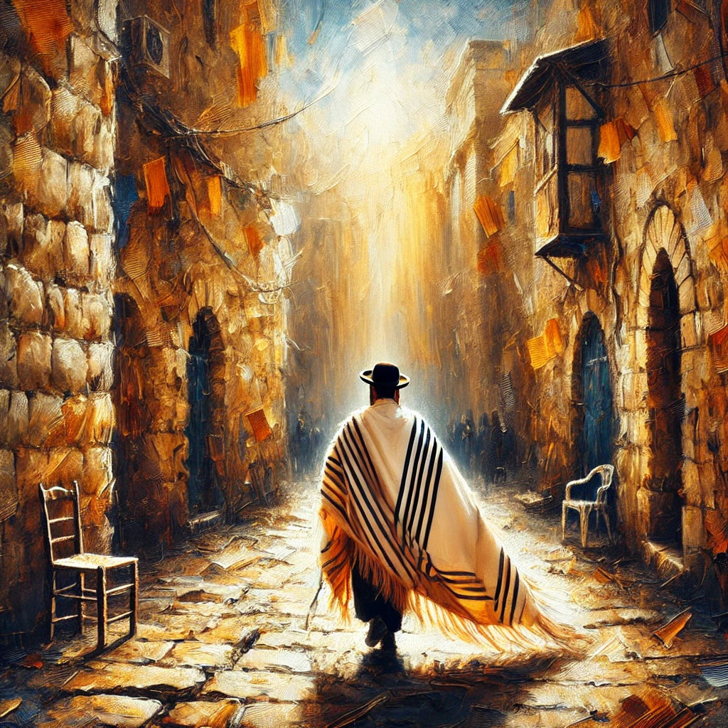 צביעה לפי מספרים - מסע בירושלים העתיקה