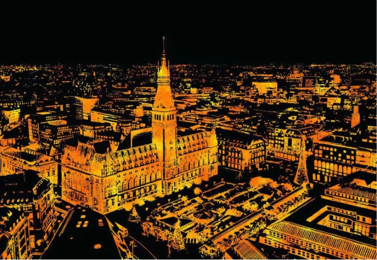 דפי גירוד קסם – העיר המוזהבת