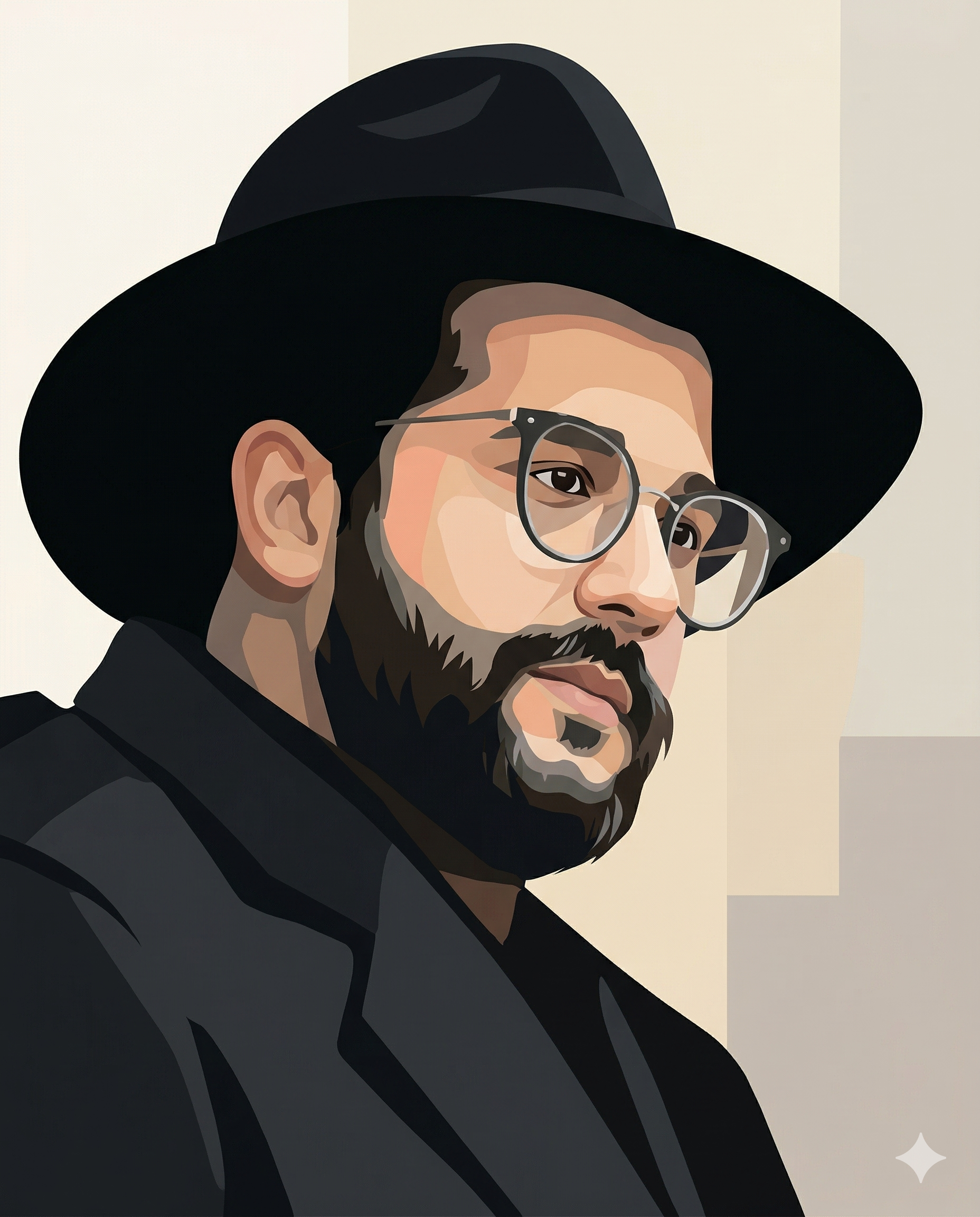 צביעה לפי מספרים - ציור הרב הינוקא