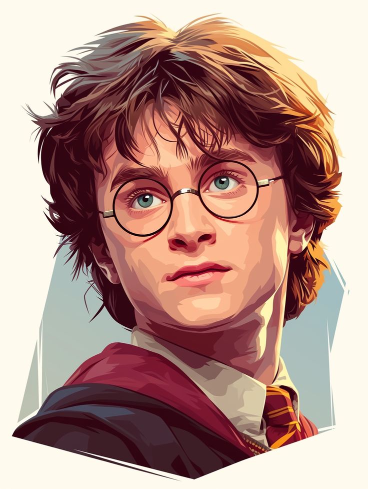 צביעה לפי מספרים - ציור הארי פוטר