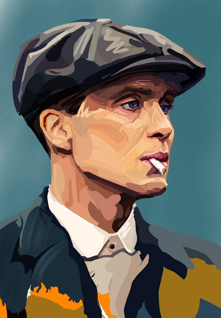 צביעה לפי מספרים - ציור פיקי בליינדר