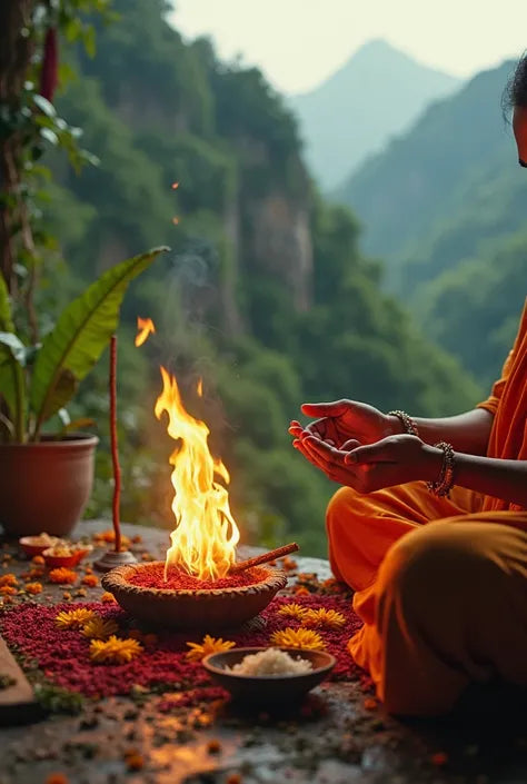 צביעה לפי מספרים - ציור טקס אש רוחני